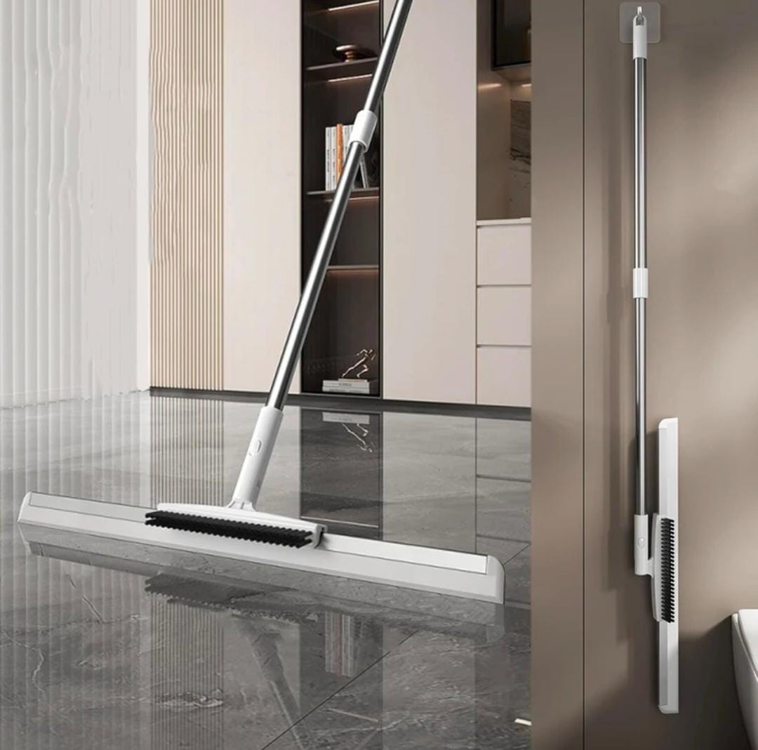 Magic Broom Water Squeegee for Bathroom, Tiles, Marble, Glass & Balcony |